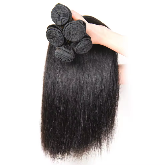 Black Silky Straight Hair Weave - Mink Brazilian Hair Bundle